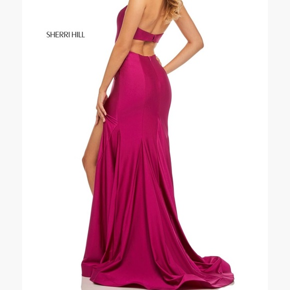 Sherri hill royal blue prom dress - Picture 2 of 5